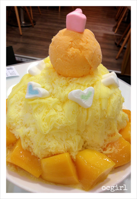 Taiwan Best Mango Shave Ice ocgirl